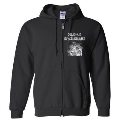 Arcane Bullshit Delicious Boysenberries Full Zip Hoodie