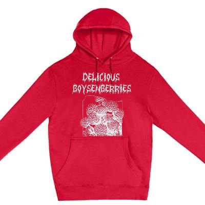 Arcane Bullshit Delicious Boysenberries Premium Pullover Hoodie