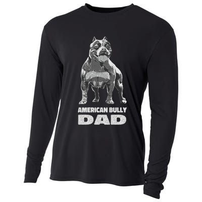 American Bulldog Dog Lover American Bully Dad Cool Gift Cooling Performance Long Sleeve Crew