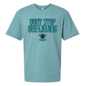 Arizona Baseball Dont Stop Beelieving Sueded Cloud Jersey T-Shirt