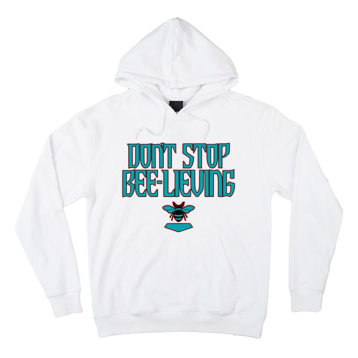 Arizona Baseball Dont Stop Beelieving Hoodie