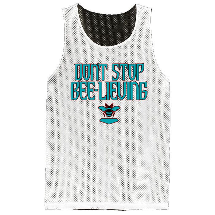 Arizona Baseball Dont Stop Beelieving Mesh Reversible Basketball Jersey Tank