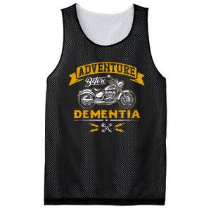 Adventure Before Dementia Funny Motorcycle Biker Gift Mesh Reversible Basketball Jersey Tank