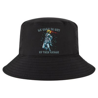 Astronaut Basketball Dunk Outer Space Game Out Of This World Cool Comfort Performance Bucket Hat