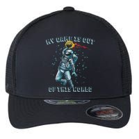 Astronaut Basketball Dunk Outer Space Game Out Of This World Flexfit Unipanel Trucker Cap