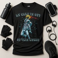 Astronaut Basketball Dunk Outer Space Game Out Of This World Performance Shirt