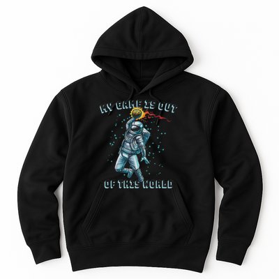 Astronaut Basketball Dunk Outer Space Game Out Of This World Hoodie