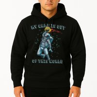 Astronaut Basketball Dunk Outer Space Game Out Of This World Hoodie