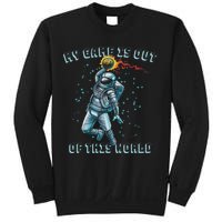 Astronaut Basketball Dunk Outer Space Game Out Of This World Sweatshirt