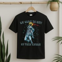 Astronaut Basketball Dunk Outer Space Game Out Of This World T-Shirt