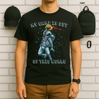 Astronaut Basketball Dunk Outer Space Game Out Of This World T-Shirt