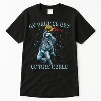 Astronaut Basketball Dunk Outer Space Game Out Of This World Tall T-Shirt
