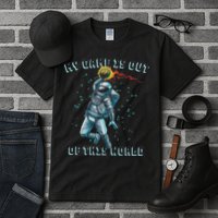Astronaut Basketball Dunk Outer Space Game Out Of This World Tall T-Shirt
