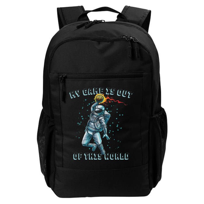 Astronaut Basketball Dunk Outer Space Game Out Of This World Daily Commute Backpack