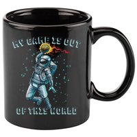 Astronaut Basketball Dunk Outer Space Game Out Of This World 11oz C Handle Ceramic Mug