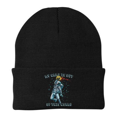 Astronaut Basketball Dunk Outer Space Game Out Of This World Beanie