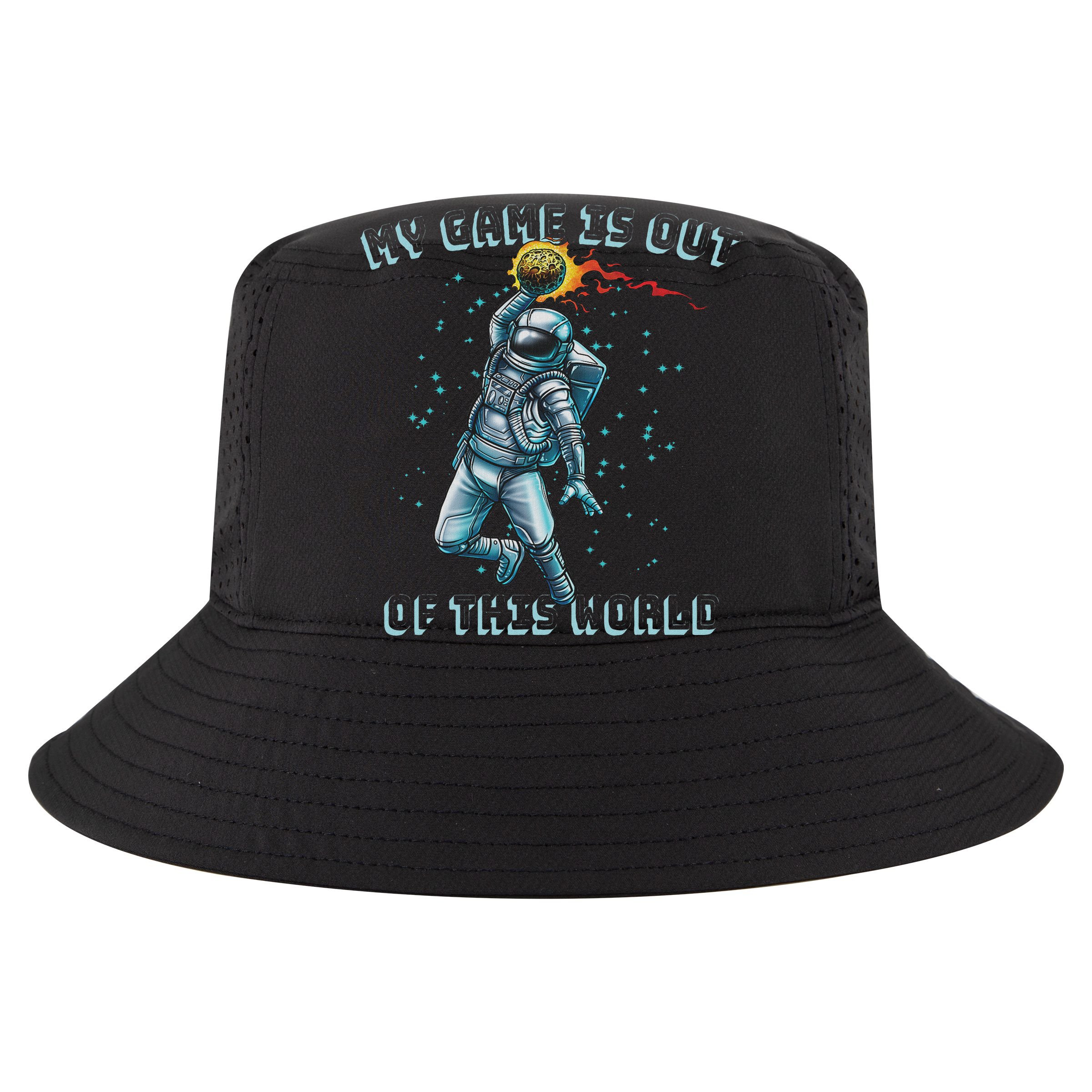 Astronaut Basketball Dunk Outer Space Game Out Of This World Cooling Performance Long Sleeve Crew