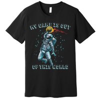 Astronaut Basketball Dunk Outer Space Game Out Of This World Premium T-Shirt