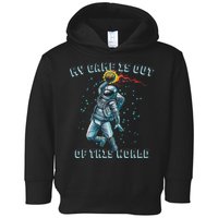 Astronaut Basketball Dunk Outer Space Game Out Of This World Toddler Hoodie
