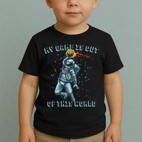 Astronaut Basketball Dunk Outer Space Game Out Of This World Toddler T-Shirt