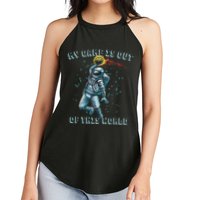 Astronaut Basketball Dunk Outer Space Game Out Of This World Women's Perfect Tri Rocker Tank