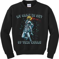 Astronaut Basketball Dunk Outer Space Game Out Of This World Kids Sweatshirt
