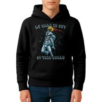 Astronaut Basketball Dunk Outer Space Game Out Of This World Kids Hoodie