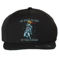 Astronaut Basketball Dunk Outer Space Game Out Of This World Wool Snapback Cap