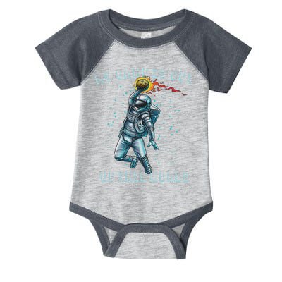 Astronaut Basketball Dunk Outer Space Game Out Of This World Infant Baby Jersey Bodysuit
