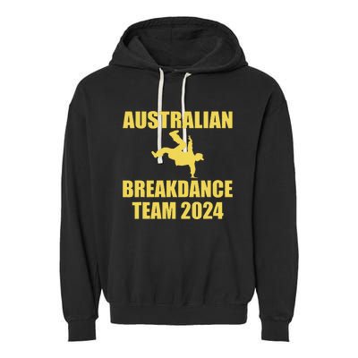 Australian Break Dancing Matching Garment-Dyed Fleece Hoodie