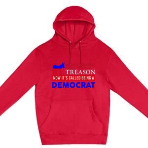 Anti Bi Den Helping The Enemy Used To Be Called Treason Premium Pullover Hoodie