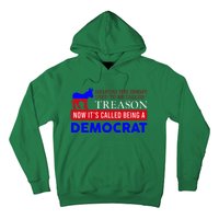 Anti Bi Den Helping The Enemy Used To Be Called Treason Hoodie