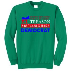 Anti Bi Den Helping The Enemy Used To Be Called Treason Sweatshirt