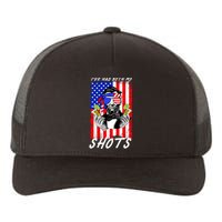 Abe Lincoln 4th of July I've Had Both My Shots Funny Yupoong Adult 5-Panel Trucker Hat