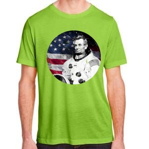 Abe Lincoln Astronaut Adult ChromaSoft Performance T-Shirt