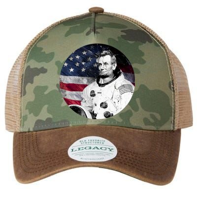 Abe Lincoln Astronaut Legacy Tie Dye Trucker Hat