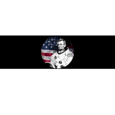 Abe Lincoln Astronaut Bumper Sticker