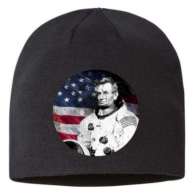 Abe Lincoln Astronaut Sustainable Beanie