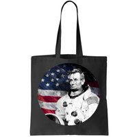 Abe Lincoln Astronaut Tote Bag