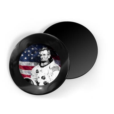 Abe Lincoln Astronaut Magnet