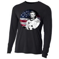 Abe Lincoln Astronaut Cooling Performance Long Sleeve Crew