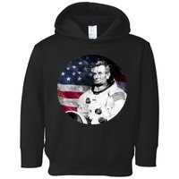 Abe Lincoln Astronaut Toddler Hoodie