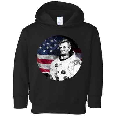 Abe Lincoln Astronaut Toddler Hoodie