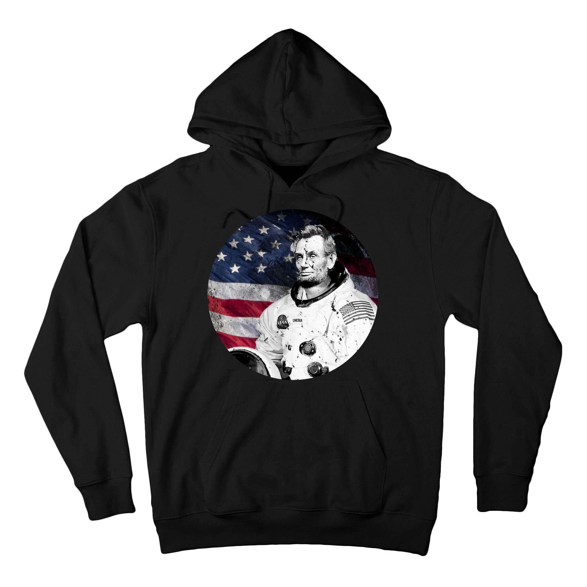 Abe Lincoln Astronaut Tall Hoodie