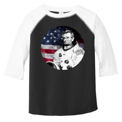 Abe Lincoln Astronaut Toddler Fine Jersey T-Shirt