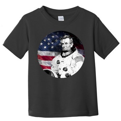 Abe Lincoln Astronaut Toddler T-Shirt