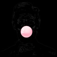 Abe Lincoln Blowing Bubble Gum 16 in Basic Backpack