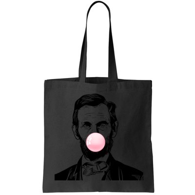 Abe Lincoln Blowing Bubble Gum Bag