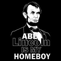 Abe Lincoln Is My Homeboy Cooling Performance Crew T-Shirt