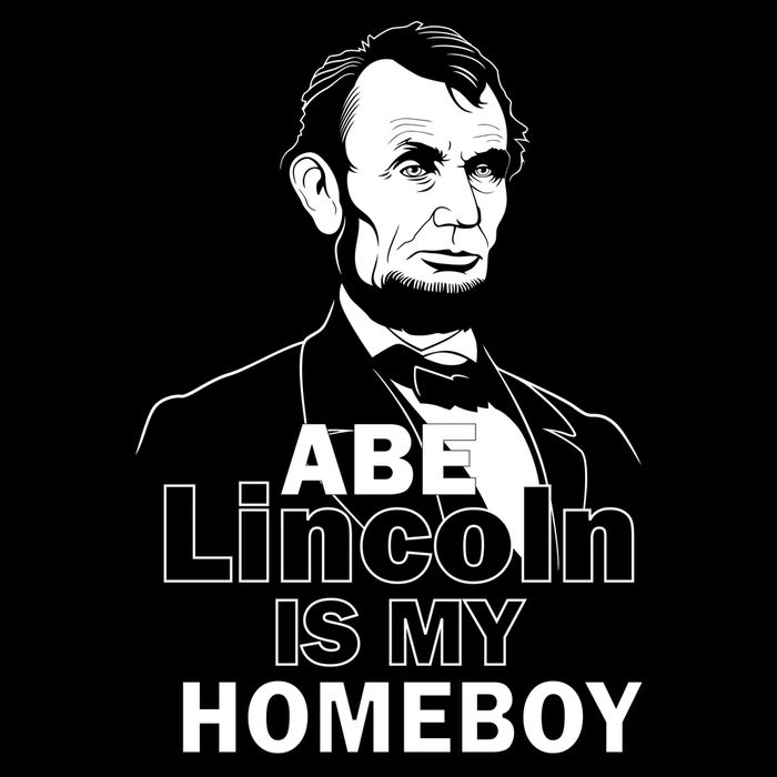 Abe Lincoln Is My Homeboy Cooling Performance Crew T-Shirt